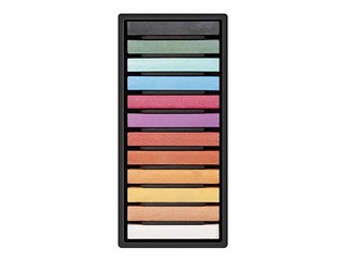 Soft pastel sticks Milan Art, 12 metal colours