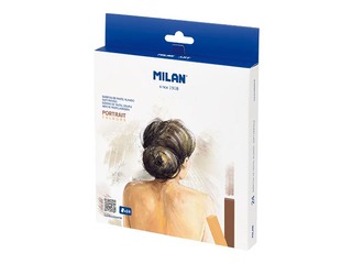 Soft pastel sticks Milan Art, portrait, 24 pcs