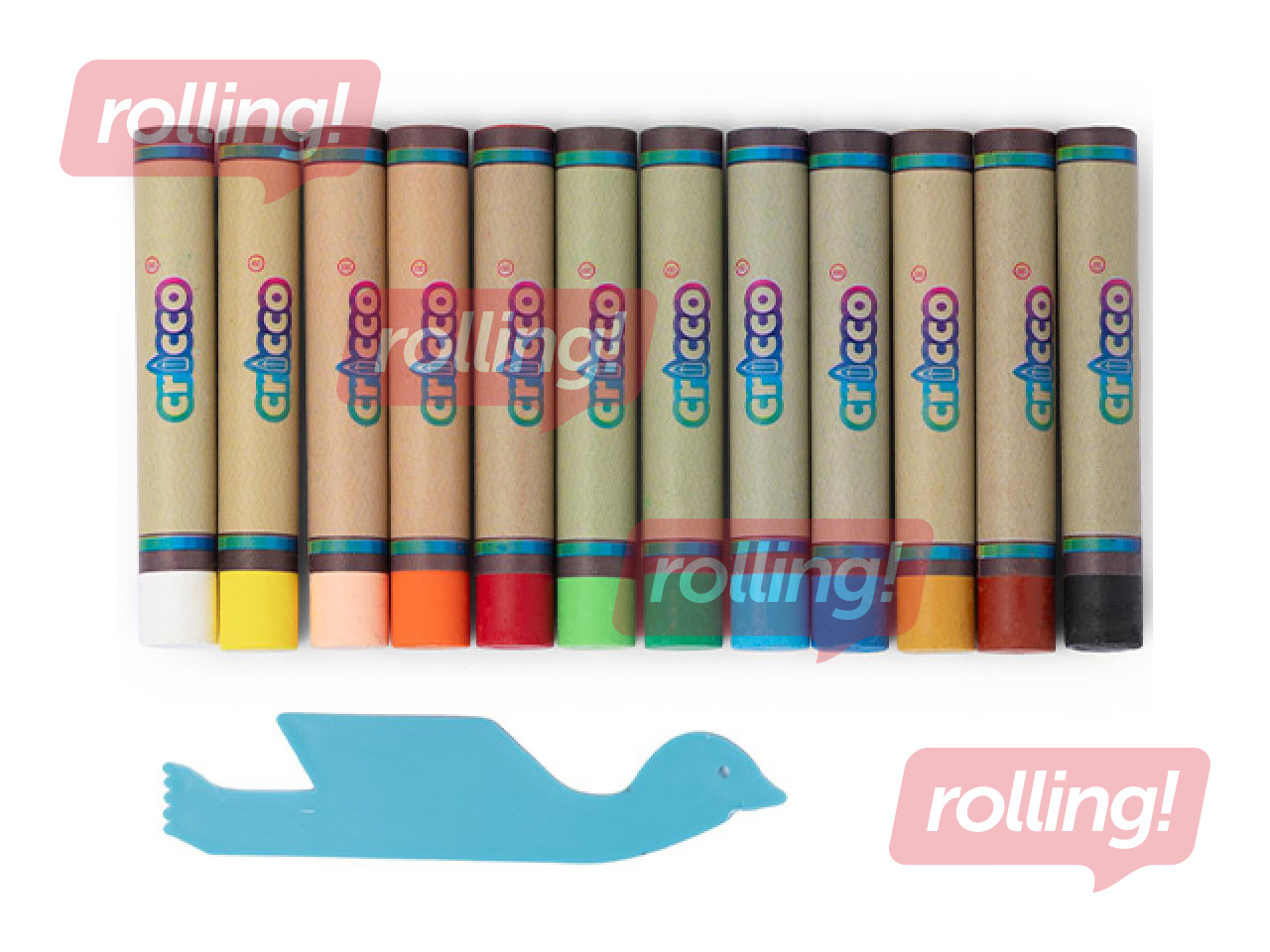 Масляные мелки Oil Pastels Cricco, 12 цветов