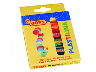 Plastiliin Jovi, 6 tooni