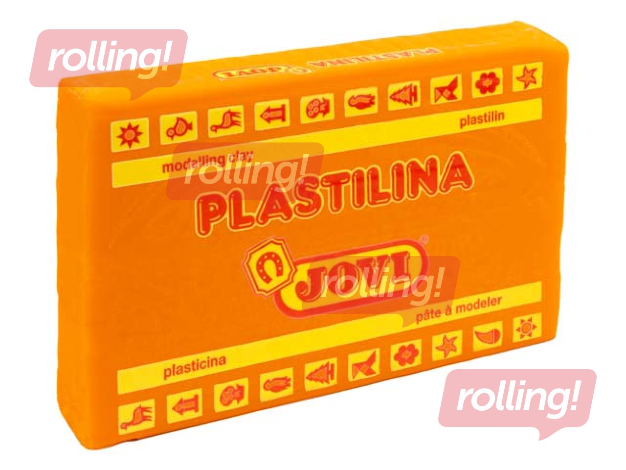 Plastiliin Jovi, 350 g, oranž