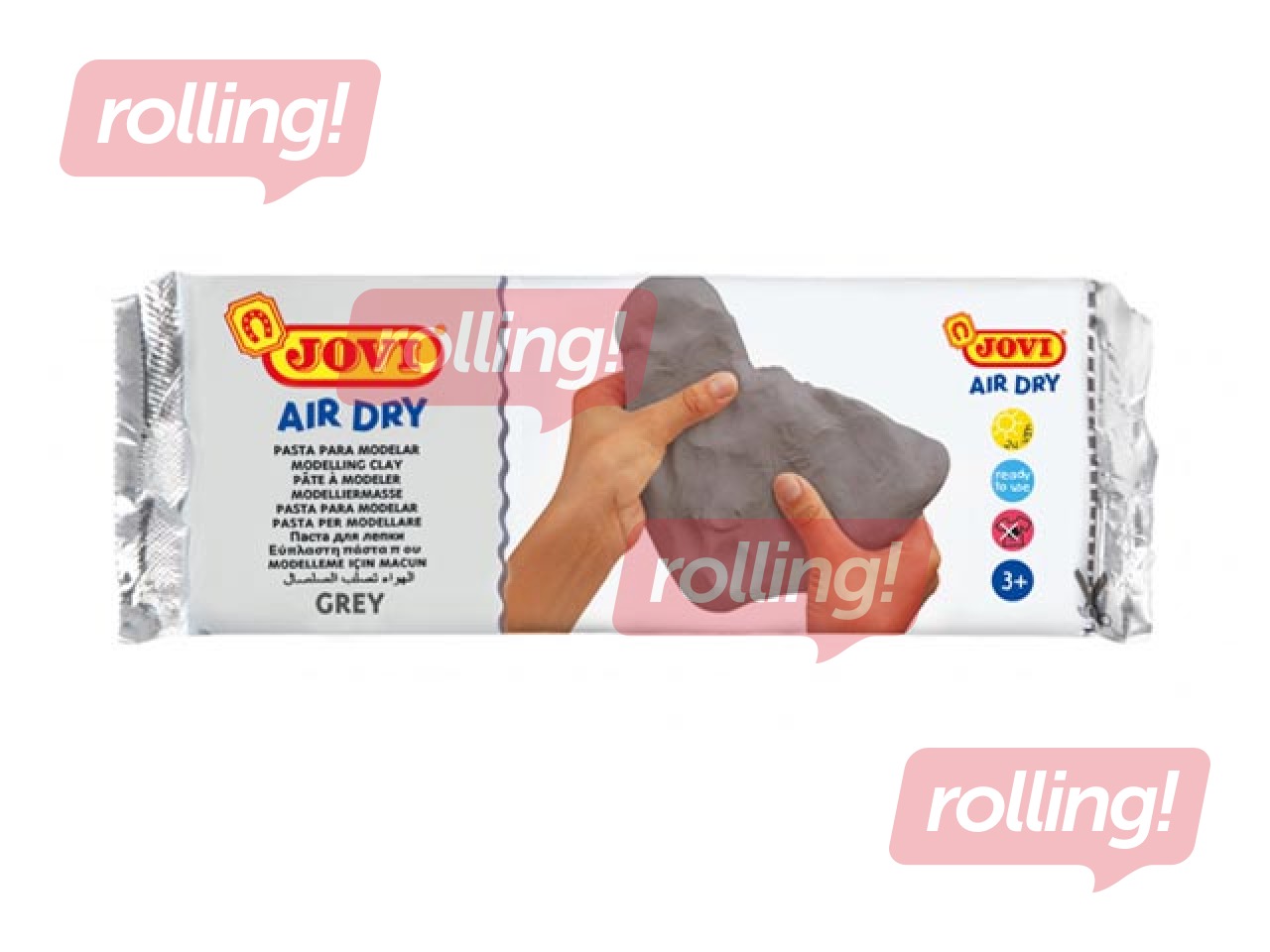 Pasta modelēšanai Jovi, pelēka, 0.5 kg