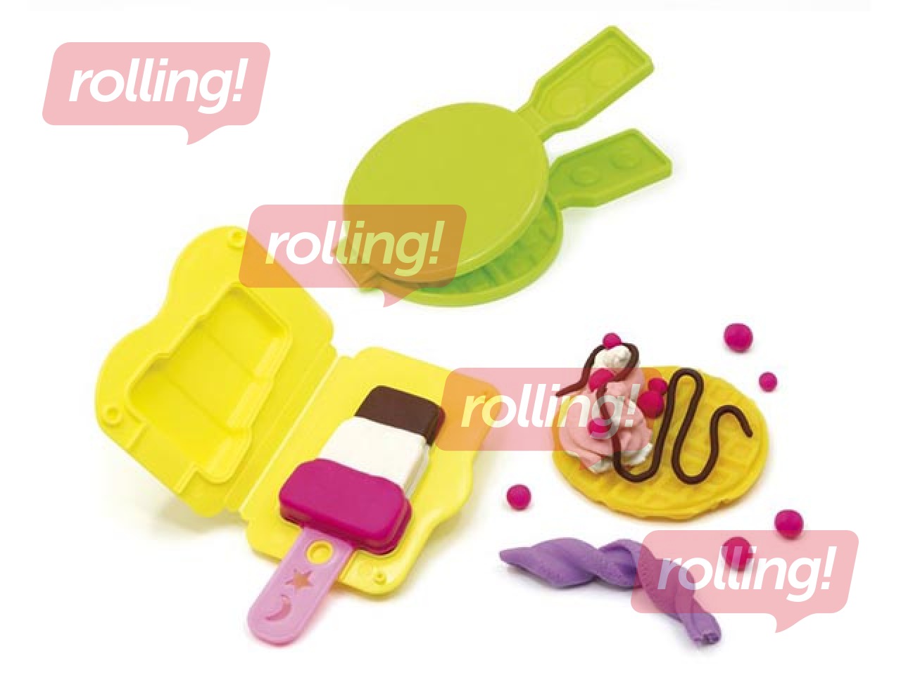 Soft Dough with tools Milan ''Ice creams & Waffles''