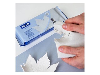 Veidošanas māls Milan, balts, 400g