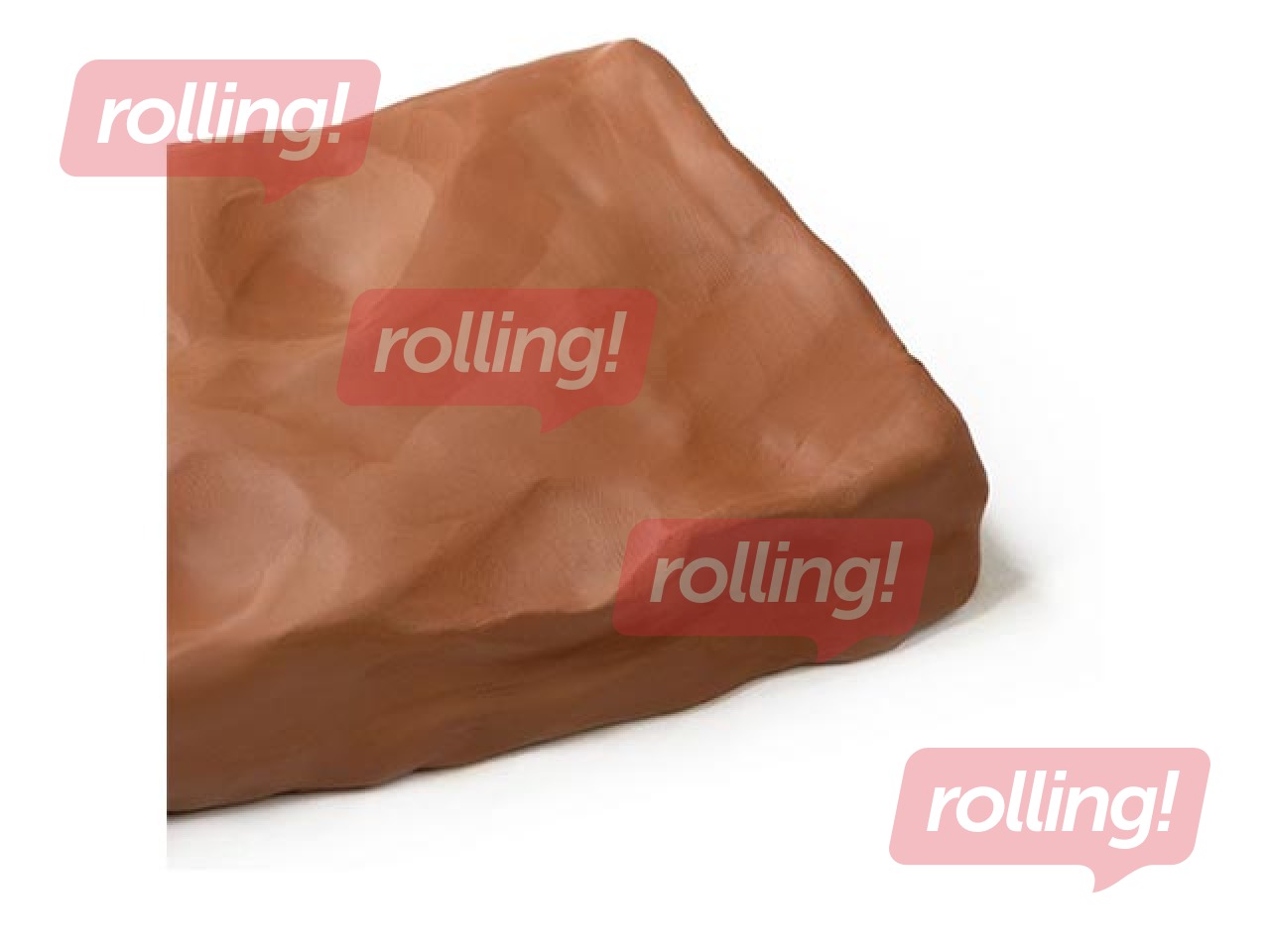 Veidošanas māls Milan, brūns, 400g