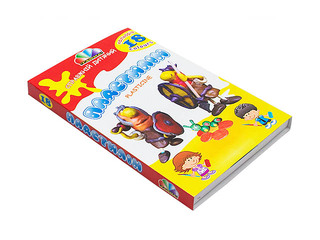 Plasticine Gamma with modelling tool, 18 colors