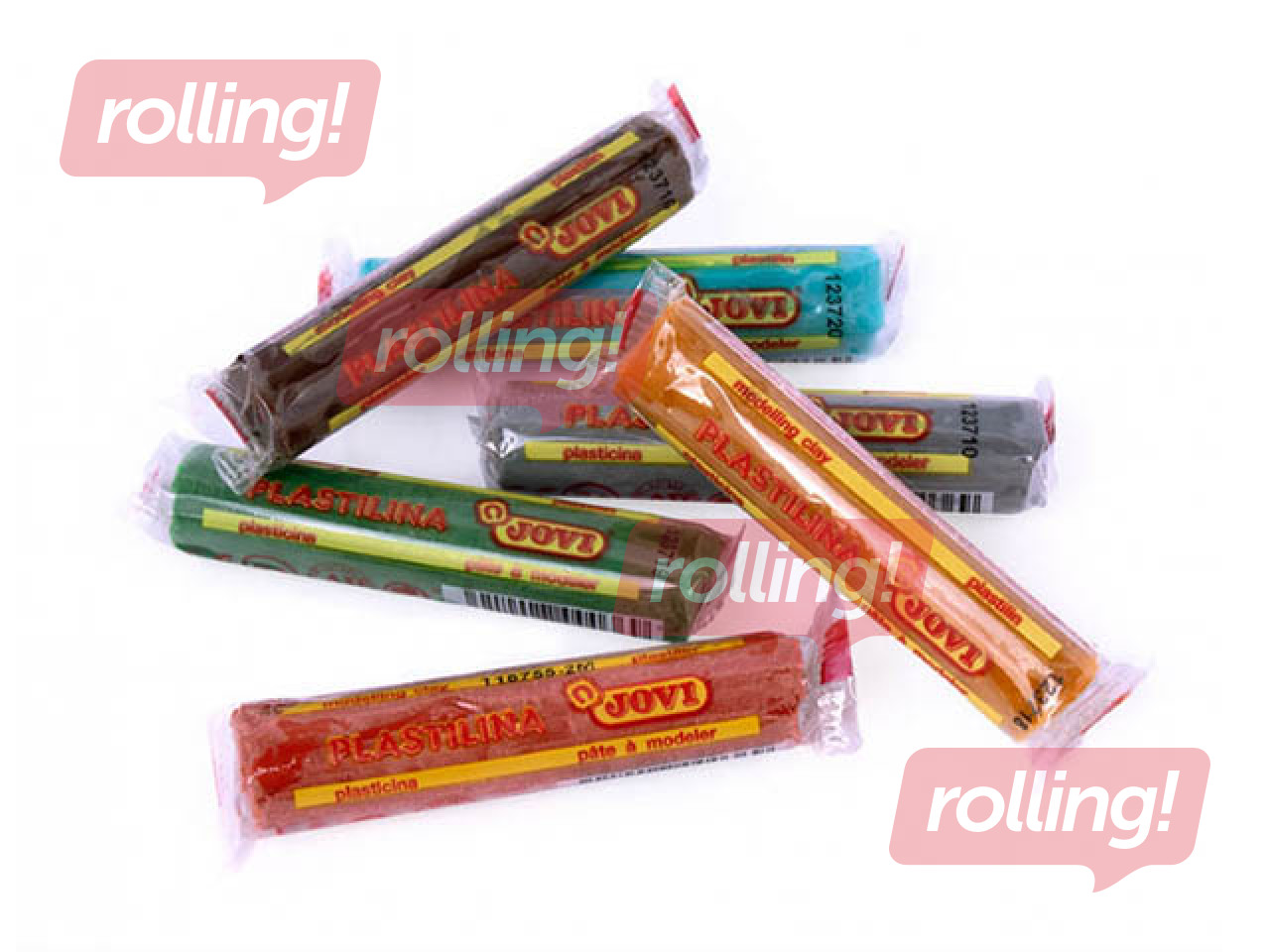 Plastilīns Jovi Nature colors, 6 krāsas