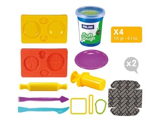 Plastilīna - modelēšanas masas komplekts Milan, 