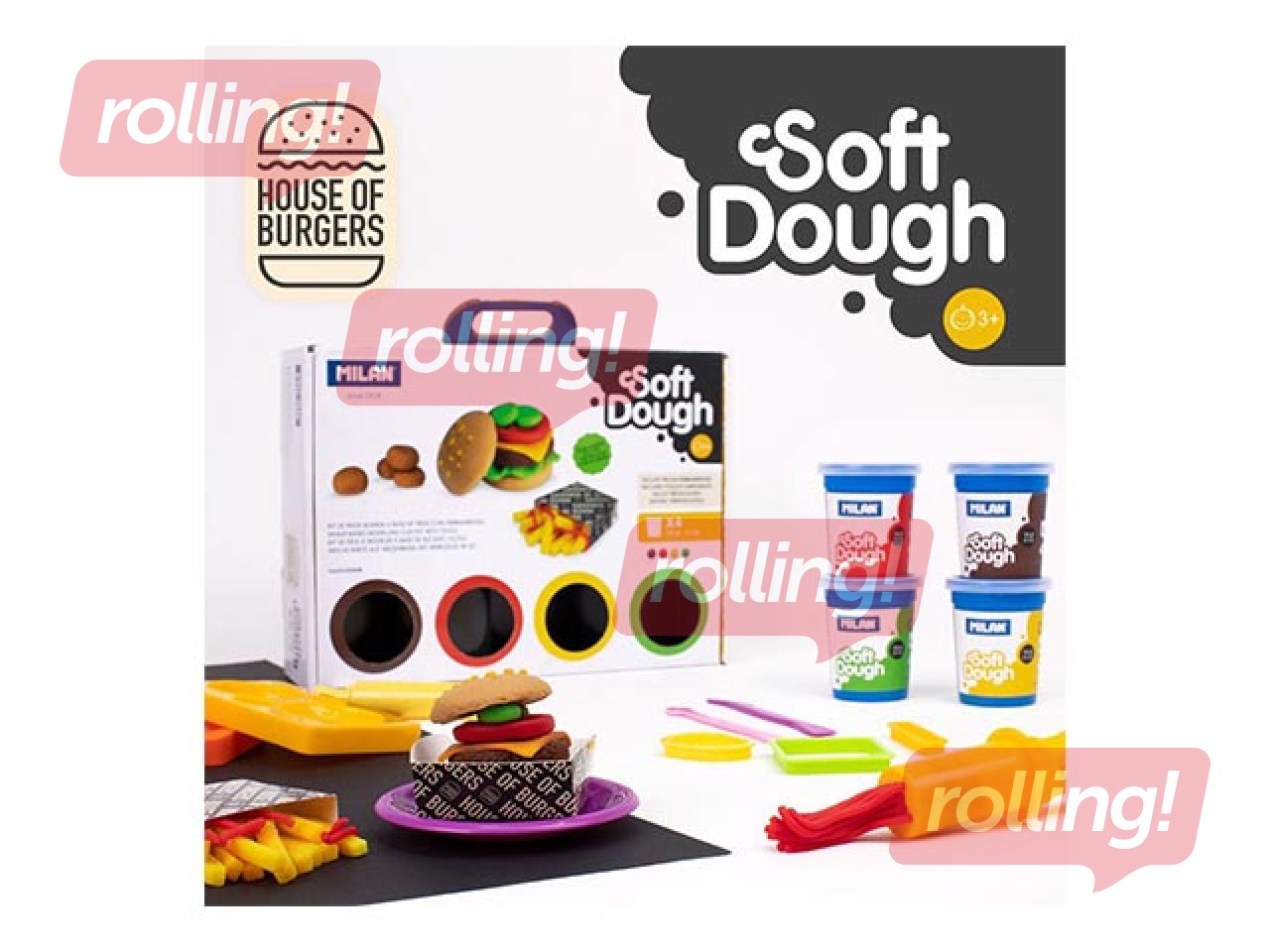 SALE Pehme voolimismass tööriistadega Milan 