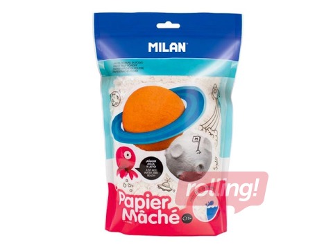 Papier-mâché powder, white, 200 g