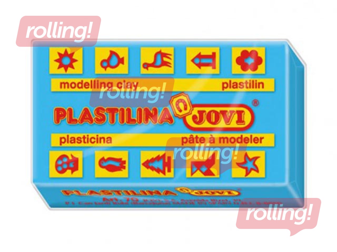 Plastilīns Jovi, 50g, zila krāsa