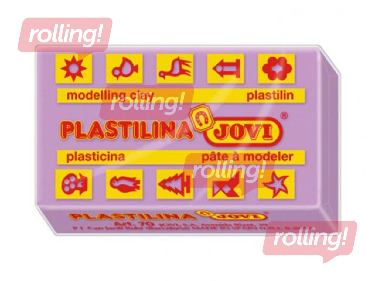 Plastilīns Jovi, 50g, violeta krāsa