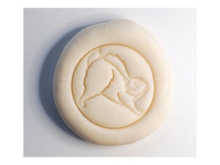 Play dough Mīci 120g, white color