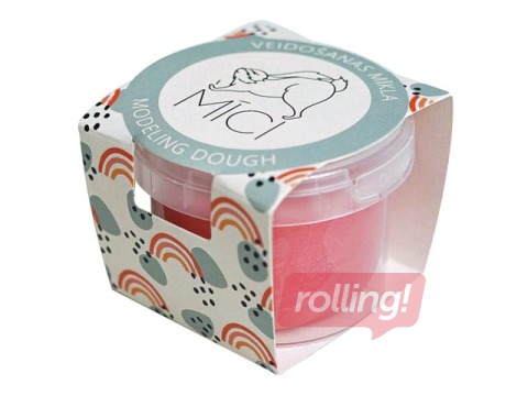 Пластилин - масa для лепки Mīci, 120g, розовый цвет