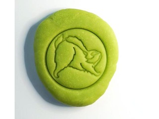 Plastilīns - modelēšanas masa Mīci, 120g, zaļa krāsa