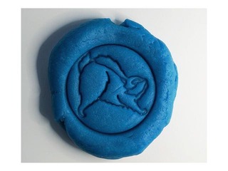 Plastilīns - modelēšanas masa Mīci, 120g, zila krāsa