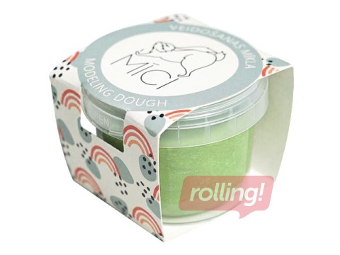 Play dough Mīci 120g, light green color