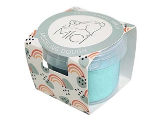 Play dough Mīci 120g, pastel blue color