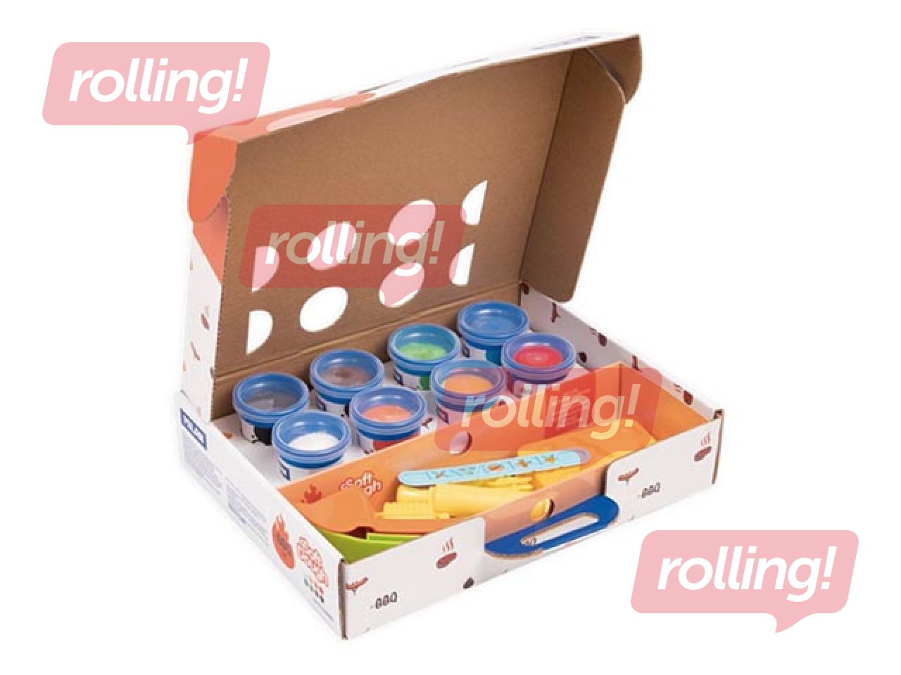 Plastilīna - modelēšanas masas komplekts Milan Barbecue