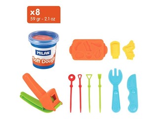 Plastilīna - modelēšanas masas komplekts Milan Barbecue