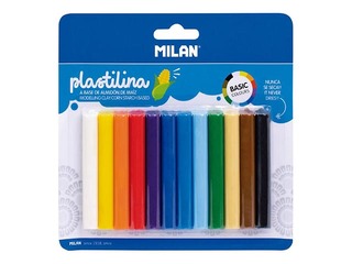 Modelling clay sticks Milan, 12 colors