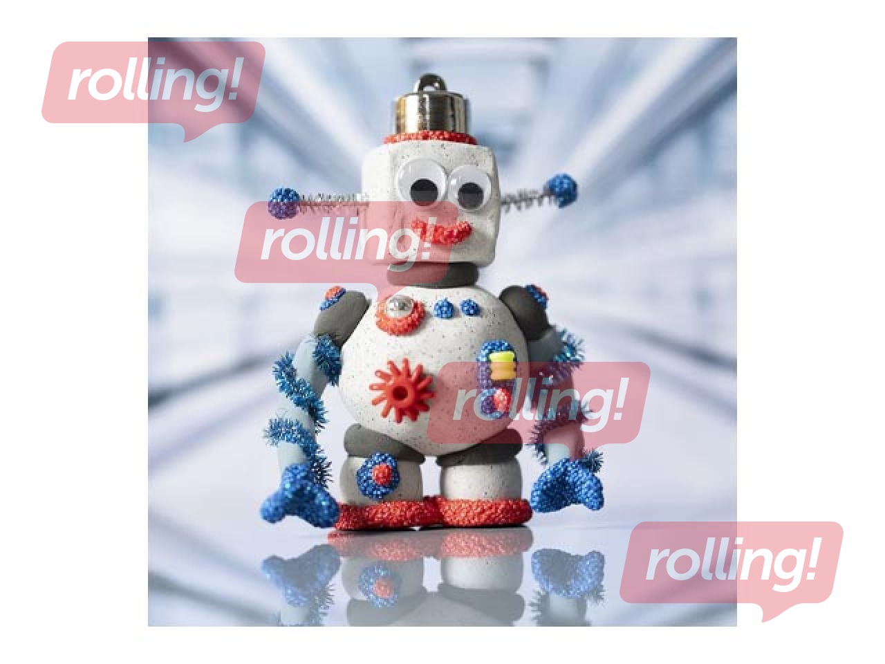 Veidošanas māla-akmens maisījums, zils, zaļš