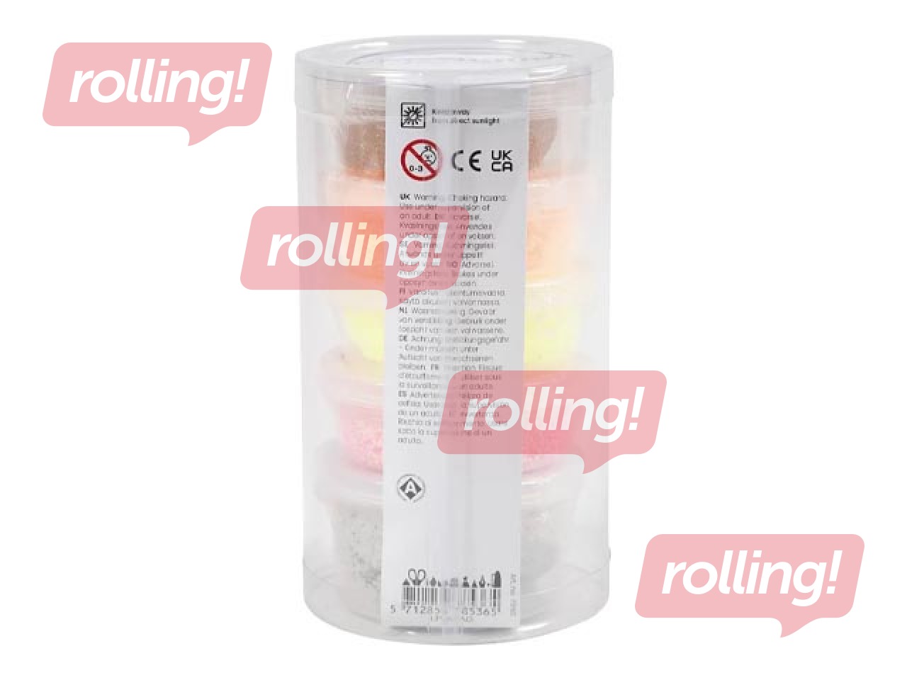 Veidošanas māla-akmens maisījums, sarkans, oranžs