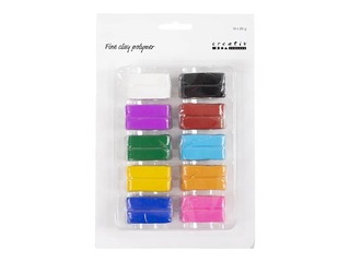 Modelling clay Creativ Company, assorted colours, 10x20g