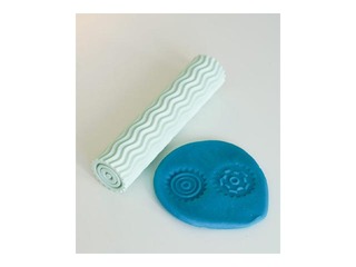 Рельефный валик для волн Mīci, пастельно-голубой