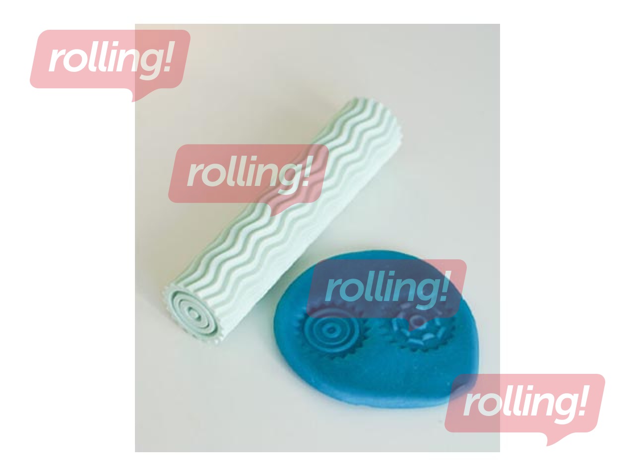 Rullītis viļņu reljefa veidošanai Mīci, pasteļzils