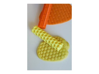 Rullītis punktiņu reljefa veidošanai Mīci, dzeltens