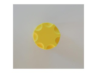 Rullītis punktiņu reljefa veidošanai Mīci, dzeltens