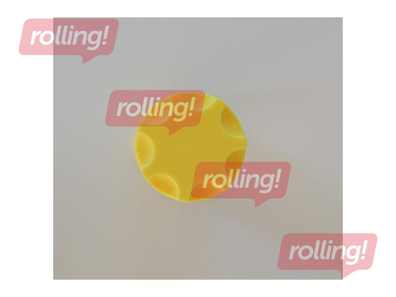 Rullītis punktiņu reljefa veidošanai Mīci, dzeltens