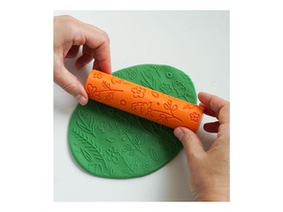 Rullītis pļavas puķu reljefa veidošanai Mīci, oranžs