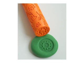 Rullītis pļavas puķu reljefa veidošanai Mīci, oranžs