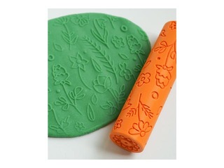 Rullītis pļavas puķu reljefa veidošanai Mīci, oranžs