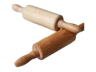 Wooden roller with handles Mīci