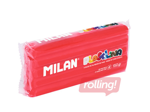 Plastilīns Milan, 150g, sarkans