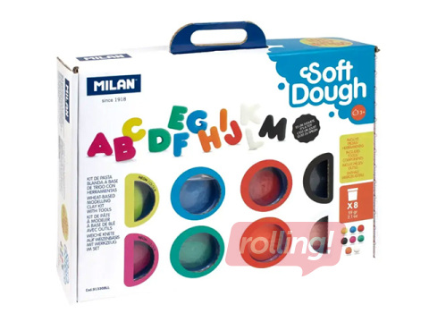 Plastilīna - modelēšanas masas komplekts 