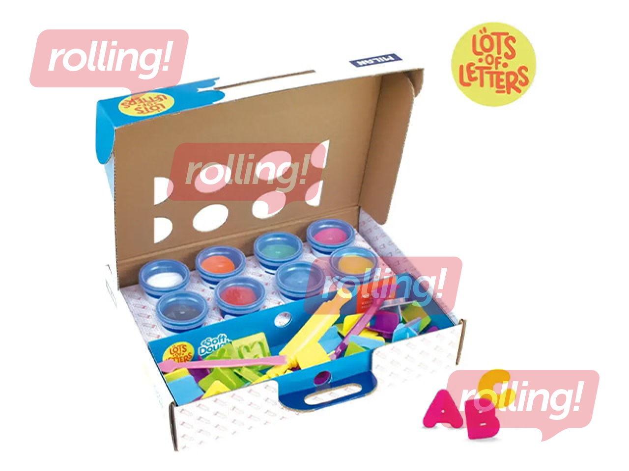 Plastilīna - modelēšanas masas komplekts 