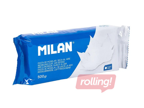 Veidošanas māls Milan, balta, 500g