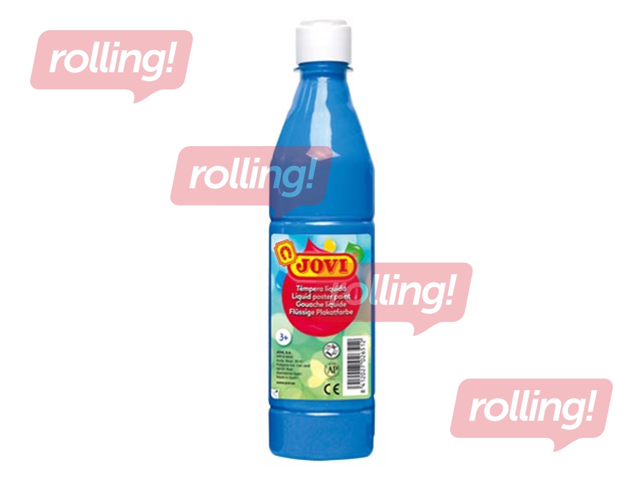 Гуашь Jovi, синий, 500мл