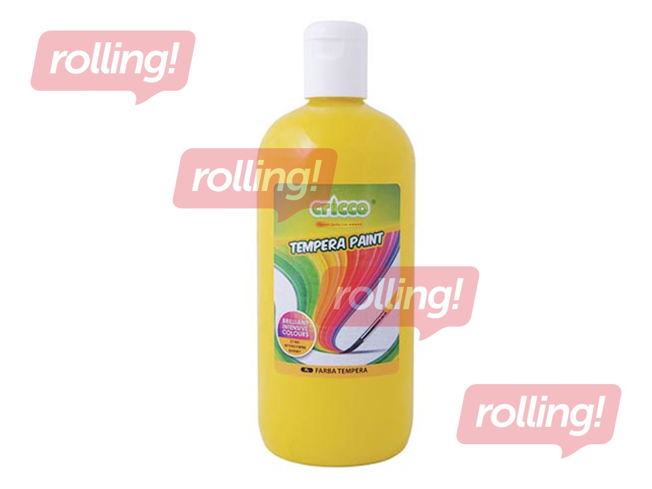 Guaša Cricco, dzeltena krāsa, 500ml