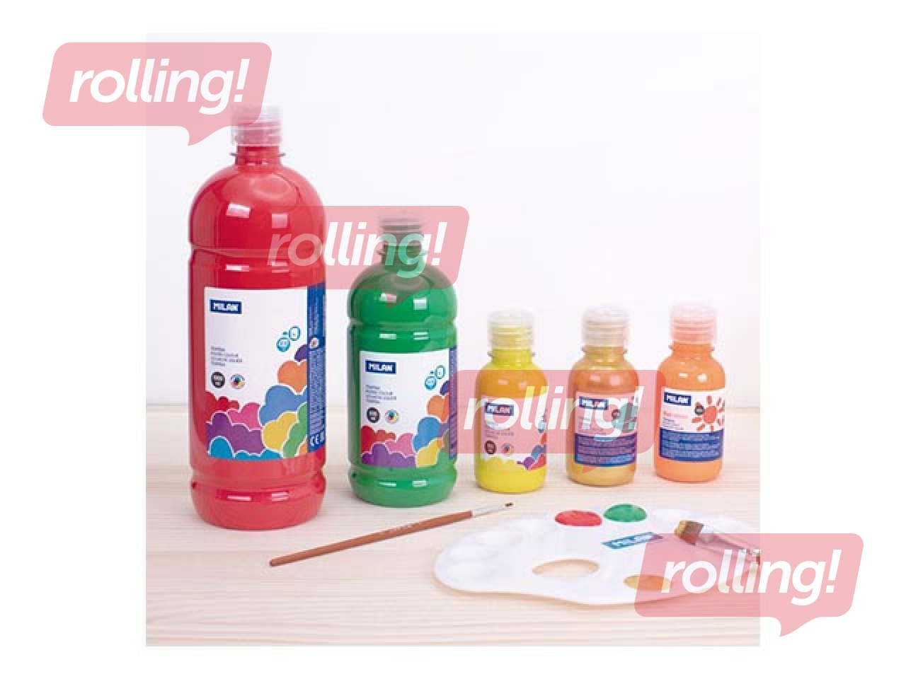 Poster paint Milan, orange, 500ml