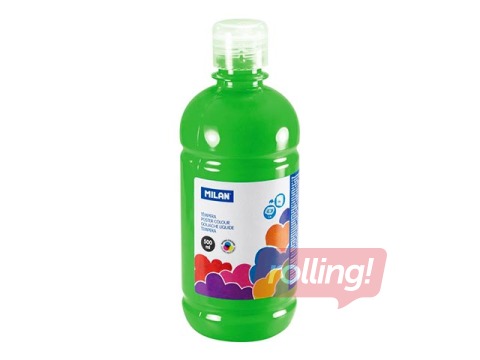 Poster paint Milan, light green, 500ml