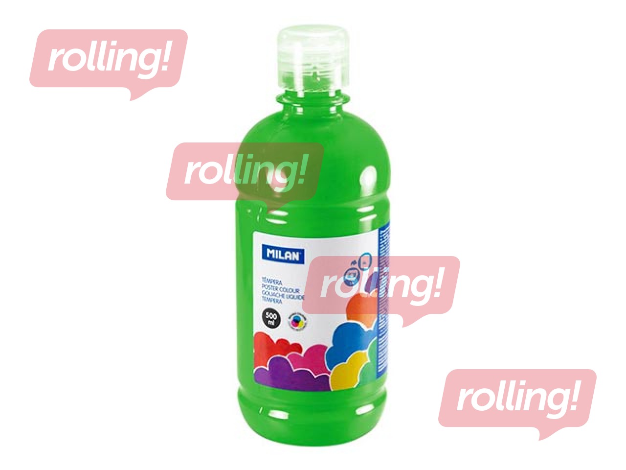 Poster paint Milan, light green, 500ml