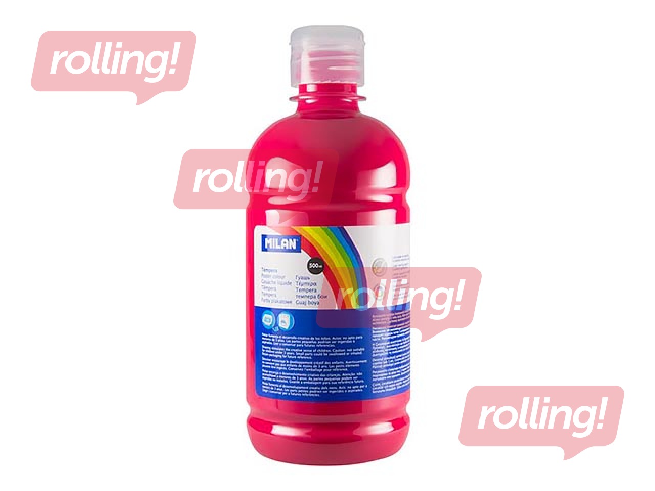 Poster paint Milan, magenta pink, 500ml