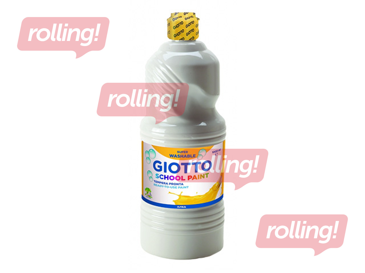 Gouache Giotto, white, 1000ml