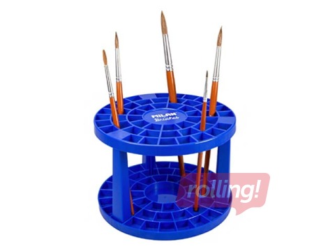 Brush holder Milan, blue