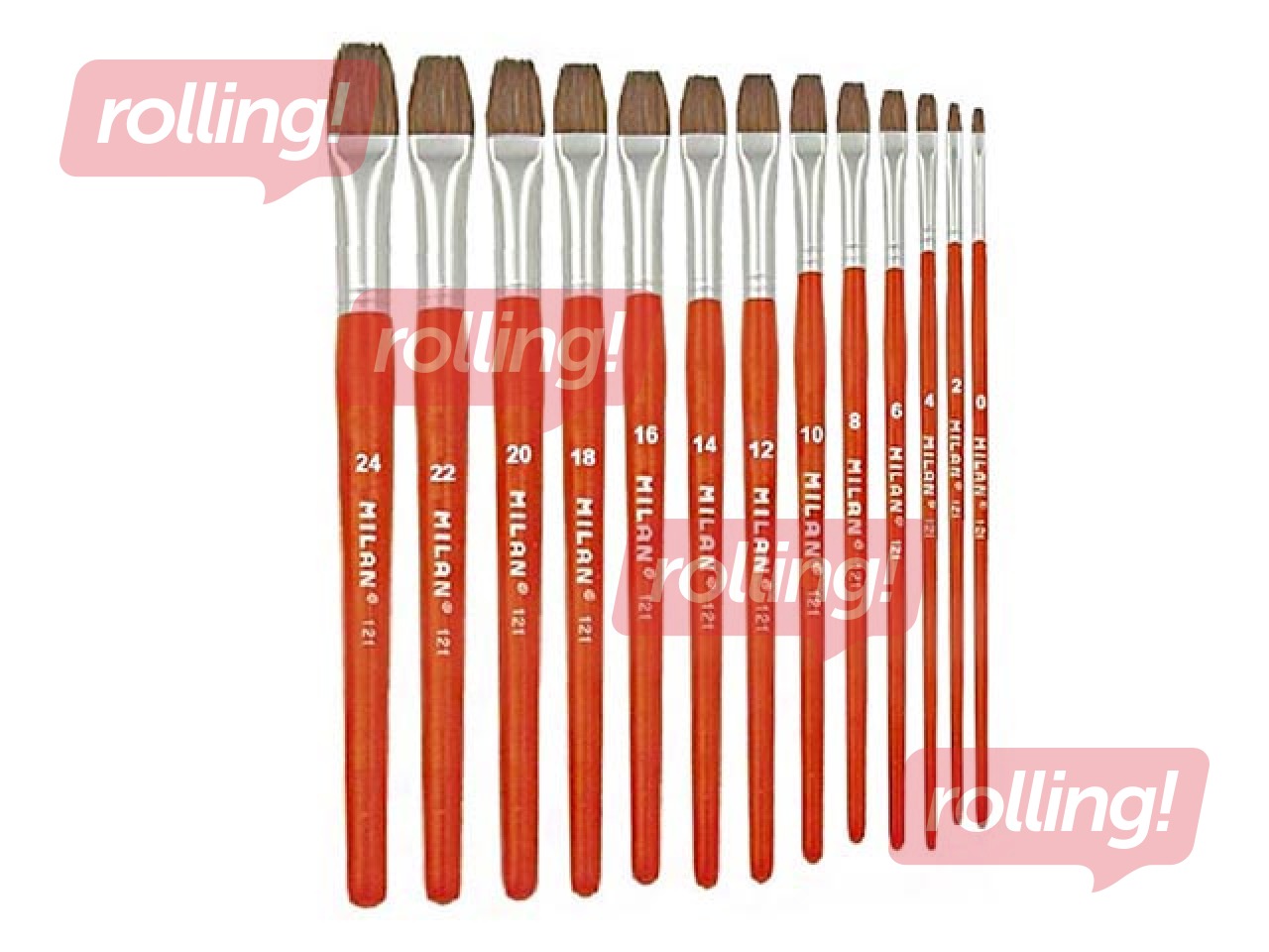 Pintsel Milan 121, Nr.10, lame